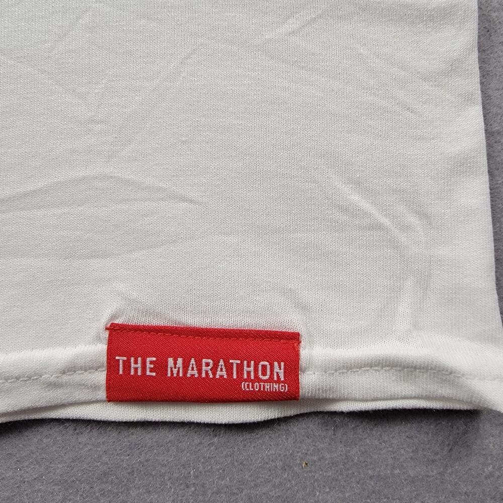The Marathon Clothing Crenshaw Shirt Mens Small White Graphic Tee Streetwear - Picture 6 of 9